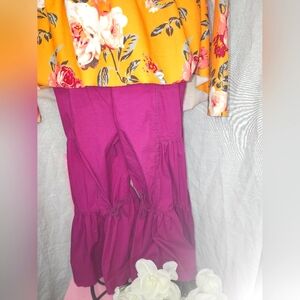 Matilda Jane Purple Cropped Pants